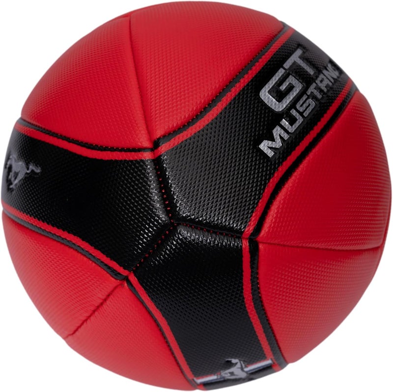 Ford Mustang Football Red With Black Stripe - Image 2